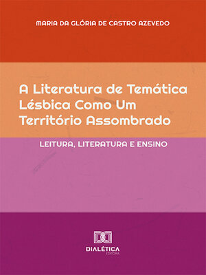 cover image of A literatura de temática lésbica como um território assombrado